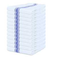 Serviettes en gaze de coton doux absorbantes pour cuisine et salle blanche – Design moderne – Serviette à main