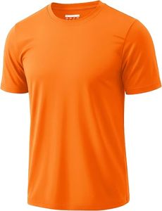 Seamless UV-Protection Mens Quick-Dry T-<b>Shirt</b> For Running With Muscle Support Fit - Product Image 1