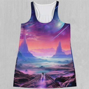 Women's Custom Logo Printed Cotton Polyester Tank <b>Top</b> Summer Gym Fitness Casual Style Sublimation Printing Breathable Quick Dry - Product Image 2