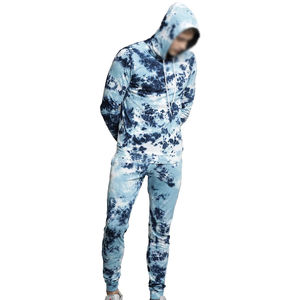 Conjunto Deportivo Ligero de Lujo con Estampado Tie-Dye, de Secado Rápido, con Logotipo Personalizado, Ropa Urbana para Hombre - Product Image 4