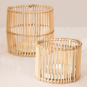 Lowest price decorative wooden <b>lanterns</b> sustainable rattan <b>lantern</b> candle holders for sale - Product Image 5