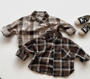 Chemises décontractées pour garçons, chemises polo imprimées à manches longues pour le printemps, tissu tricoté 100% coton - Product Image 4