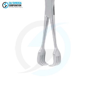 Pince à tenacules Pratt manuelle de précision en acier inoxydable, instrument chirurgical certifié CE Classe II pour hôpitaux, cliniques et usage médical - Product Image 5