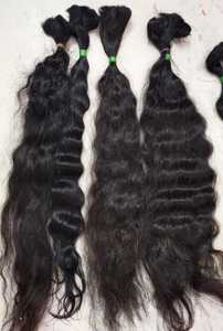 Paquetes a granel de cabello humano de trama de máquina de precios más bajos con embalaje de tamaño personalizado a la venta por exportadores indios - Product Image 5