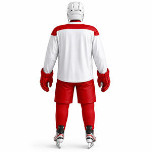 Uniforme de hockey sur glace sportif léger et respirant, uniforme d'entraînement professionnel pour club, uniforme de hockey sur glace de qualité supérieure avec OEM ODM - Product Image 4