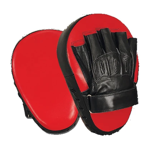 Guantes de Entrenamiento de Piel de Vacuno 100% Microfibra con Logotipo Personalizado, Almohadillas de Entrenamiento Plateadas y Doradas Duraderas, Almohadillas de Boxeo de Alta Calidad - Product Image 4