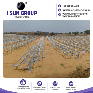 Easy Installation Hot Dip Galvanized Steel Ground Mounted Solar Structure Solar Panel <b>Racking</b> <b>System</b> - Product Image 3