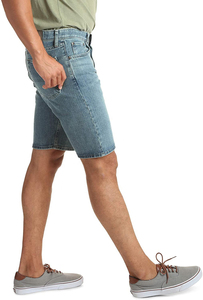 Men's Summer Casual Mid Waist Canvas <b>Shorts</b> Comfortable Relaxed Fit Elastic Waist Quick Dry Breathable Eco-Friendly Pockets - Product Image 3