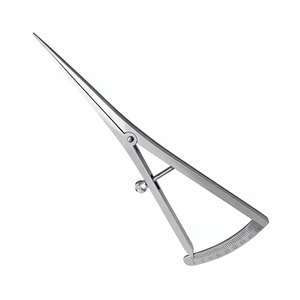 Calibrador Recto de 7 Pulgadas para Mapeo Óseo, Instrumento de Medición de Precisión de 0-40 mm, Acero Inoxidable de Grado Alemán, Ortopédico - Product Image 4