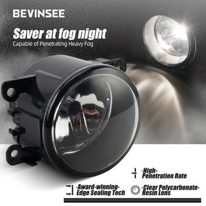 BEVINSEE Paire H11 <span class=keywords><strong>Jaune</strong></span> Conduite Avant Antibrouillard Lampe Assemblage pour <span class=keywords><strong>Suzuki</strong></span> Swift 2005-2016 Jimny 1998-2014 2015 2016 - Product Image 4
