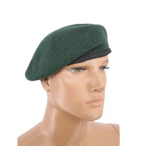 Béret pour homme 100 % laine de qualité supérieure, logo personnalisé, classique, pour extérieur, défilé, cérémonie, confortable, chaud, élégant - Product Image 5