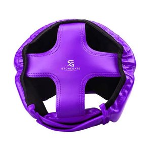 Protector de Cabeza para Boxeo, de Cuero, Ligero, Transpirable y Ajustable, con Logotipo Personalizado para Entrenamiento de MMA 2026 - Product Image 4