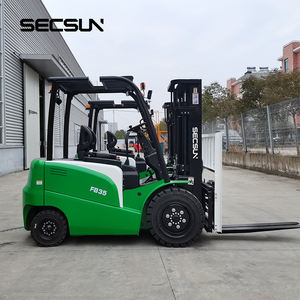 Mini Montacargas Eléctrico de Litio de 48v, 1.5, 2, 3, 2.5 y 3.5 Toneladas, Portátil, con Neumáticos Sólidos Opcionales - Product Image 1