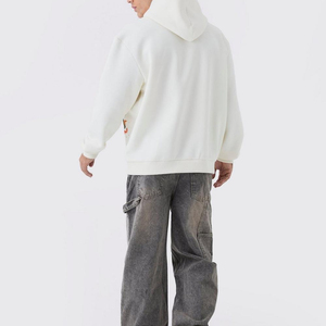 Ventes en gros de sweats à capuche imprimés pour hommes avec doublure 100% coton, design respirant, style décontracté pour la saison hivernale - Product Image 3