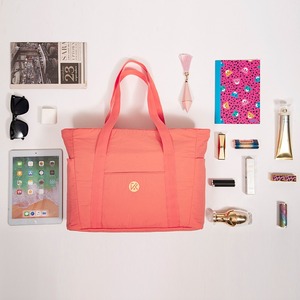 Sac fourre-tout orange pâle, sac à bandoulière décontracté, sac à main de grande capacité - Product Image 6