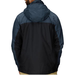 Ensemble coupe-vent léger pour homme, grande taille, imperméable, couleur unie, coupe-vent, veste décontractée d'hiver à capuche, sport - Product Image 4