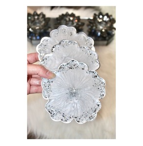 Handmade Resin <b>Epoxy</b> Coaster Set Luxury Design Lightweight Home Decor Dining <b>Table</b> Gift From Indiaby HWC - Product Image 2
