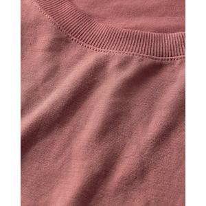 Camiseta de algodón de gran tamaño para mujer, transpirable y de ajuste relajado, patrón sólido, manga corta y longitud regular para la temporada de primavera - Product Image 6