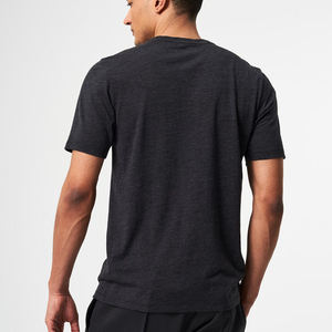 Camisetas de Algodón 100% para Hombre, con Logotipo Personalizado, de Alta Calidad, Cuello Redondo, Corte Ajustado - Product Image 4