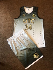 Short de basket-ball personnalisé de haute qualité sublimé ensemble de maillots respirant antibactérien à séchage rapide grande taille en option pour votre propre taille - Product Image 5