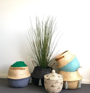 Foldable <b>Belly</b> Seagrass <b>Baskets</b>, Plant <b>Baskets</b>, Plant Pots, Home Storage Vietnam Natural Woven Home and Gardens Products - Product Image 2