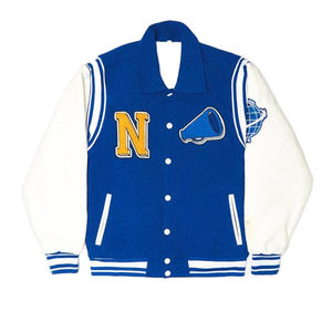 Veste de baseball premium pour homme, style streetwear, en polyester, à manches longues, prix usine, pas cher. - Product Image 3