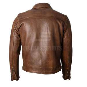 Blouson de moto en cuir respirant pour homme, modèle hiver 2026, faible MOQ, best-seller, sur mesure, grandes tailles, personnalisez votre design - Product Image 2