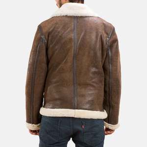 Design New Arrival <b>Leather</b> <b>Jacket</b> For <b>Men</b> Pu <b>Leather</b> <b>Jackets</b> Cowhide <b>Leather</b> - Product Image 2