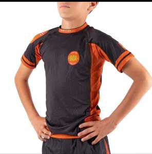 Rashguard personnalisé sublimé à manches courtes pour BJJ, Jiu Jitsu, Grappling, No Gi, MMA, compression, séchage rapide - Product Image 3