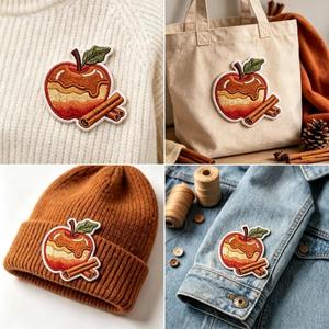 แพทช์ปักลายนำโชคแบบสุ่ม 10 ชิ้น รีดติดเสื้อผ้า ตกแต่งเสื้อผ้า DIY ตราสัญลักษณ์แฟชั่น ขายส่ง - Product Image 3