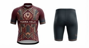Traje de Ciclismo de Verano, Jersey de Alto Rendimiento, Pantalones Cortos con Tirantes, Material Transpirable, Ropa de Carreras, Bicicleta de Carretera, Comodidad Atlética, Protección - Product Image 5