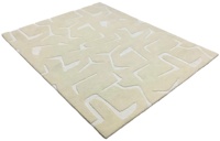 Tapis tufté à la main de luxe pour le salon I 2025 meilleure vente de tapis moelleux doux et confortable en laine pour chambre à coucher I tapis antidérapant