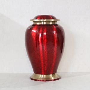 Urnes funéraires en laiton de qualité supérieure pour cendres humaines, motif et couleur personnalisés, urne en laiton artisanale, urnes pour cendres d'adultes en laiton, vente en gros - Product Image 1