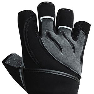 Gants de musculation unisexes en cuir sans doigts, logo personnalisé, gants de gym pour la musculation, protection OEM, gants de musculation - Product Image 4