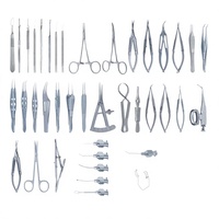 Kit chirurgical manuel pour la cataracte en acier inoxydable, 21 pièces, ensemble d'instruments de microchirurgie ophtalmique, boîte de stérilisation, usage hospitalier