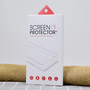 Caja de Embalaje para Teléfono con Cristal Templado, Especificaciones de Lámina UV, Impresión en Relieve, para Regalo, Cartón Corrugado de Lujo - Product Image 4