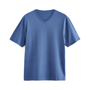 เสื้อยืดผู้ชายสั่งทำ ดีไซน์ใหม่ คอวี แขนสั้น แห้งเร็ว สำหรับฤดูร้อน ราคาถูก พร้อมสกรีนโลโก้  ข้อเสนอสุดคุ้ม - Product Image 2