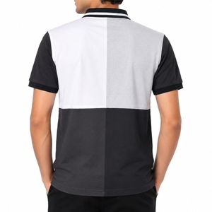 Polo Homme Confortable Style Smart Casual Haut de Gamme pour Usage Quotidien, Design Personnalisé, Respirant, Collection Été, Color Block - Product Image 3
