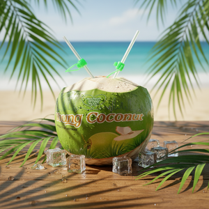 Noix de coco jeune et fraîche du Vietnam pour les buffets et stations de boissons des restaurants de croisière, offrant une qualité constante et un arôme tropical. - Product Image 6