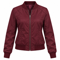 Blouson bomber d'hiver pour femme, grande taille, col montant, séchage rapide et respirant, fabrication pakistanaise, haute qualité, sur mesure