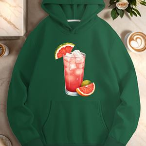 Cóctel con pomelo sudaderas casuales de mujer - Product Image 3