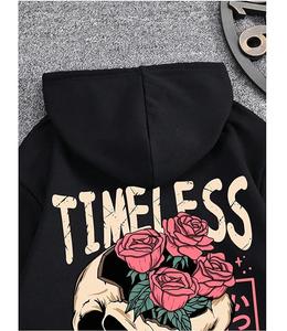 Nueva Sudadera con Capucha para Hombre, Elegante, 100% Algodón, Manga Larga, Hombros Caídos, Cuello Redondo, Estampada, Personalizable, Tallas Grandes, Bangladesh - Product Image 3