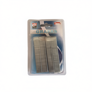 Grapas Normales de 8 mm y 12u, Calibre 23 AWG, Producto Metálico - Product Image 1