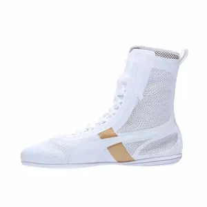 รองเท้าชกมวยแบบผูกเชือกคุณภาพสูง ZYDAR SPORTS บริการ OEM/ODM รองเท้ากีฬาประสิทธิภาพสูง - Product Image 4