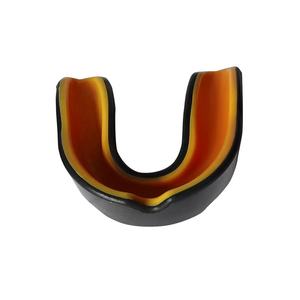 Protège-dents sportif double couche en silicone moulable, équipement de protection sportive pour la boxe, léger, ajustement universel pour adultes - Product Image 3