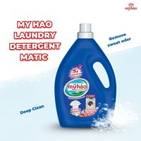 Deterjen Cuci Pakaian Cair Konsentrat My Hao 5X Ramah Lingkungan Alami Aroma Floral Pembersih Noda Mendalam Vietnam