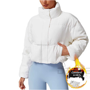 Abrigo de otoño para mujer, tela Oxford impermeable bordada, diseño de cintura con cordón transpirable, ropa al por mayor - Product Image 1