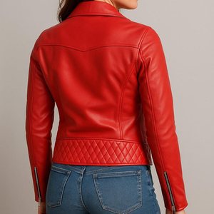 Chaqueta de Moda de Piel de Oveja para Mujer, Reversible e Impermeable para Viajes y Uso Diario - Product Image 4