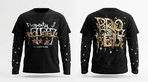 Camiseta de Manga Corta con Decoración de Pedrería, Estilo Urbano, 100% Algodón, Felpa Gruesa de 450 GSM, Transpirable, con Logotipo Personalizado - Product Image 6