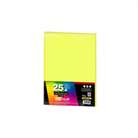 Carton jaune fluorescent pour découpe 50x65cm Origine Espagne Impression offset Modèle 404319